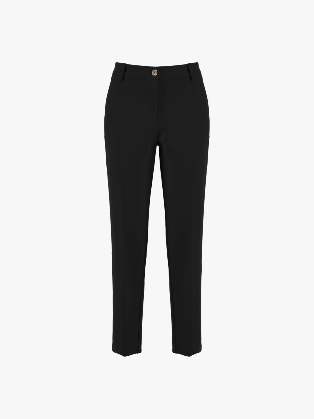 Calças Straight Fit