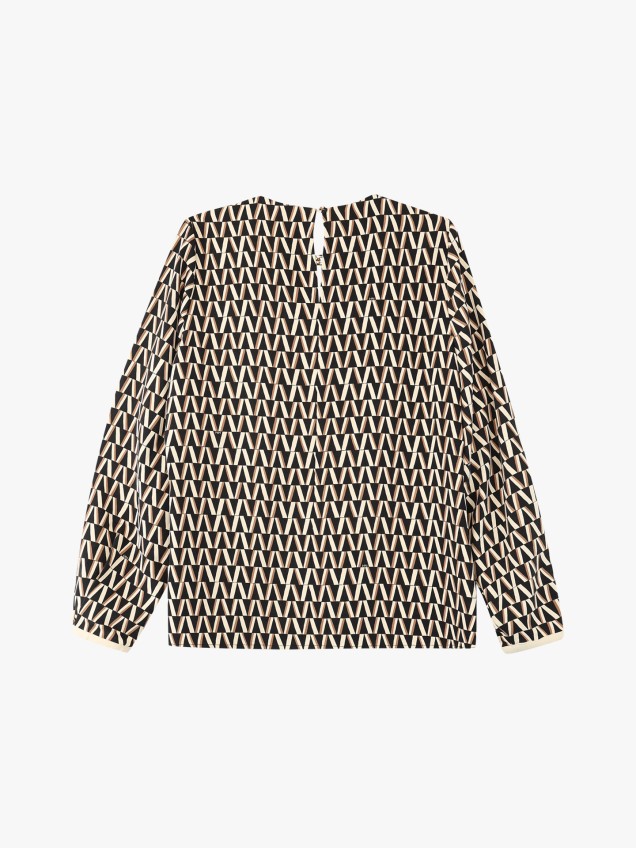 Blusa com Padrão