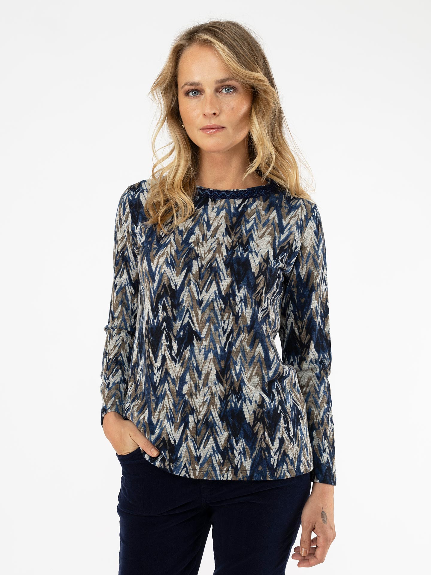 Blusa com Padrão