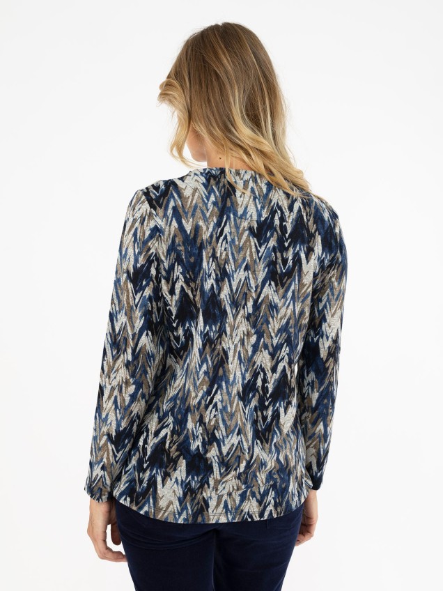 Blusa com Padrão