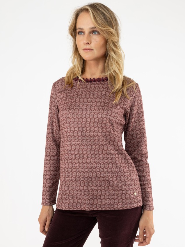 Camisola com Padrão