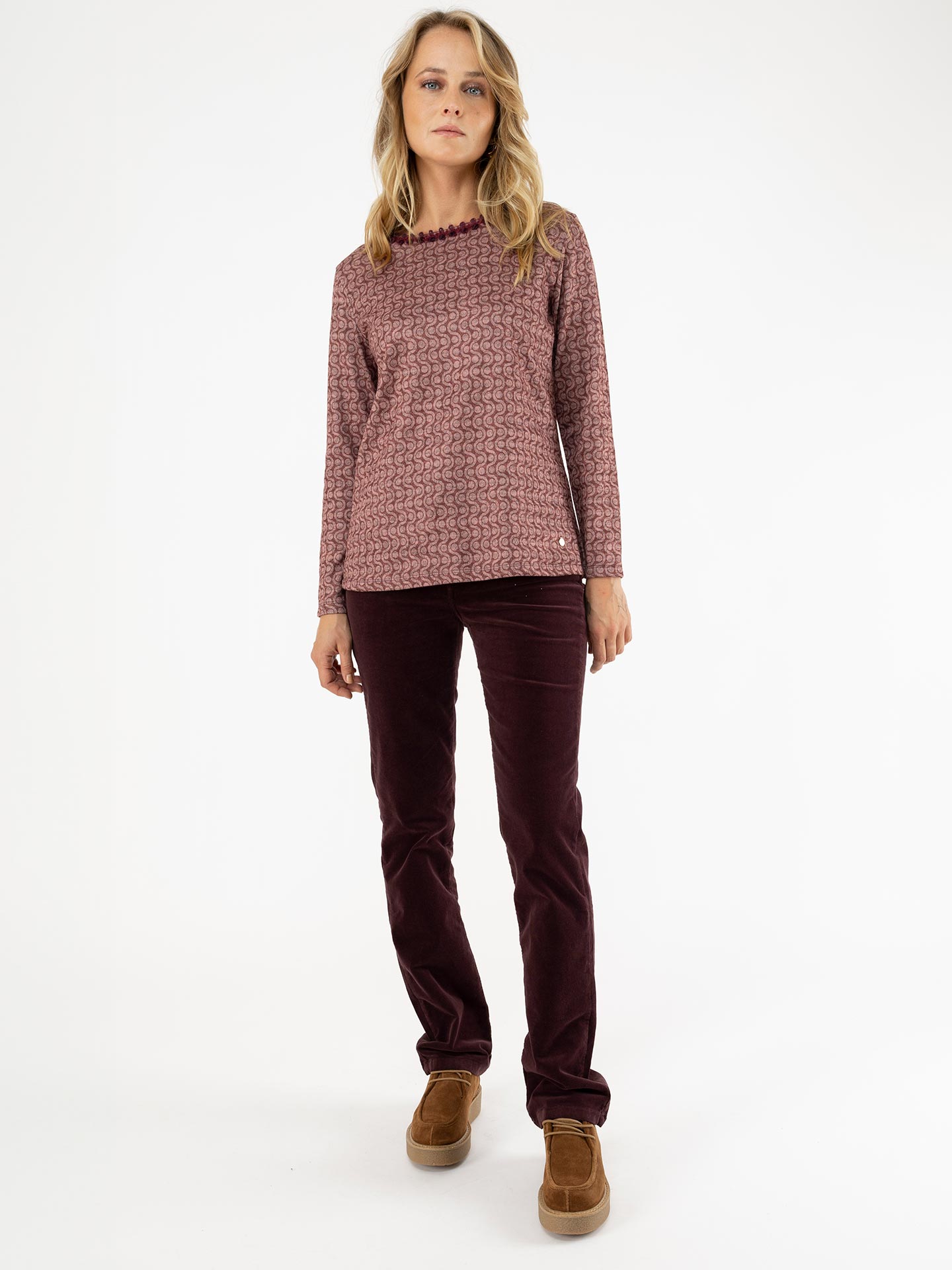 Camisola com Padrão