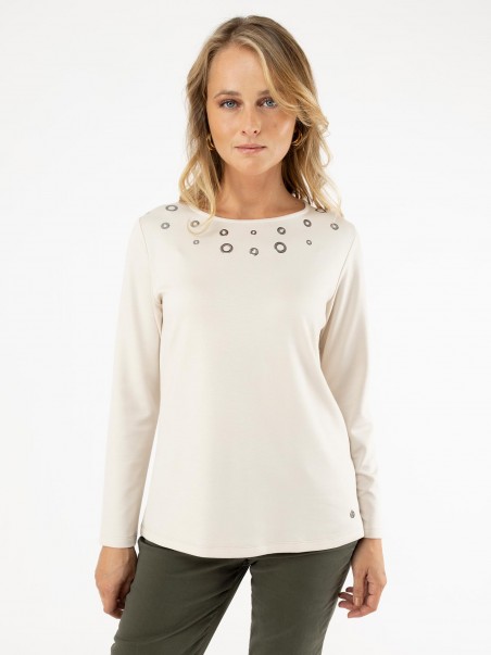 Camisola com Tachas