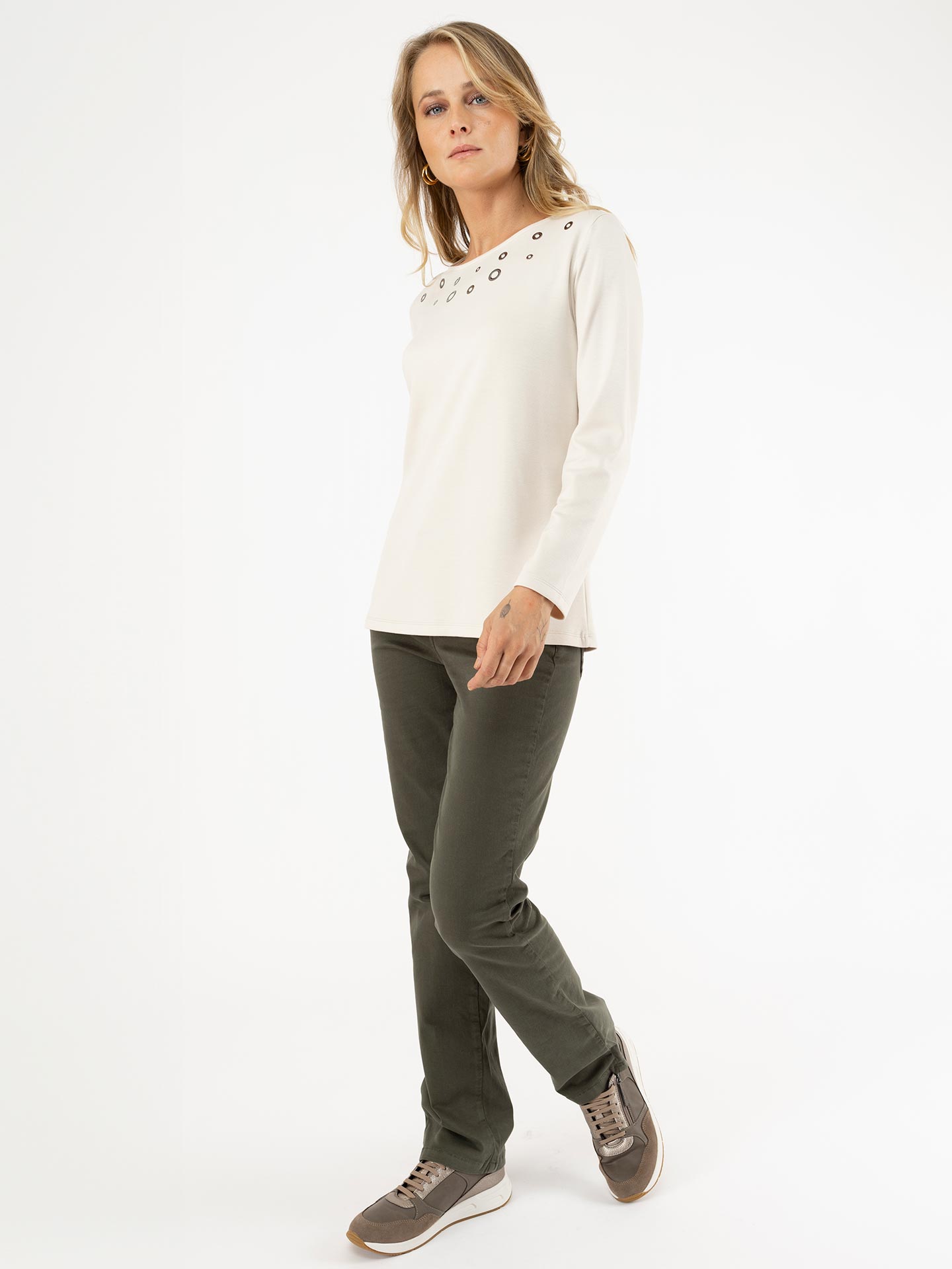 Camisola com Tachas