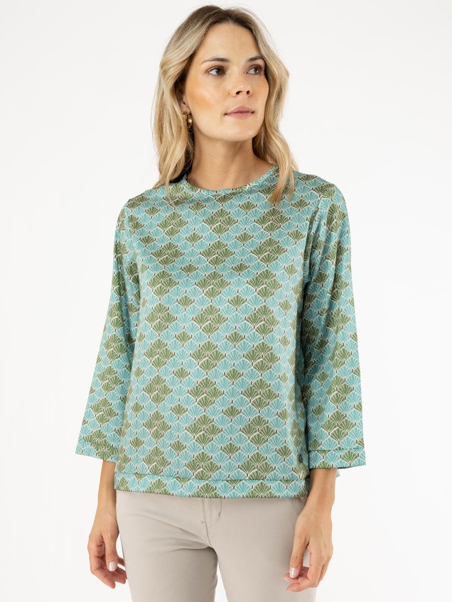 Blusa com Padrão