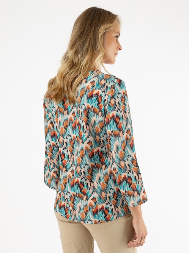 Blusa com Padrão