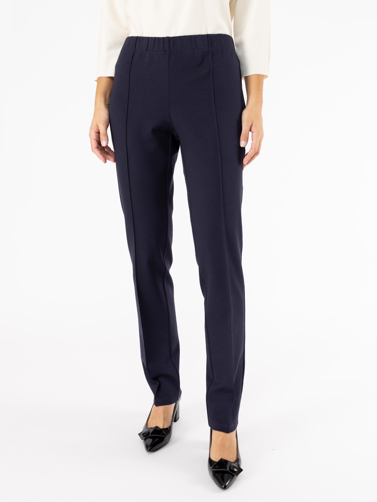 Calças Straight Fit