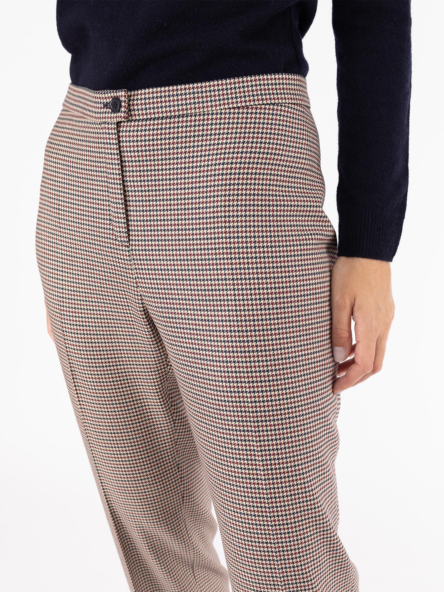 Calças Straight Fit