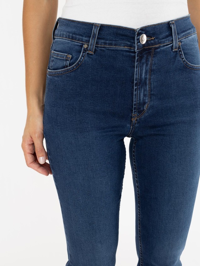 Calças de Ganga Straight Fit