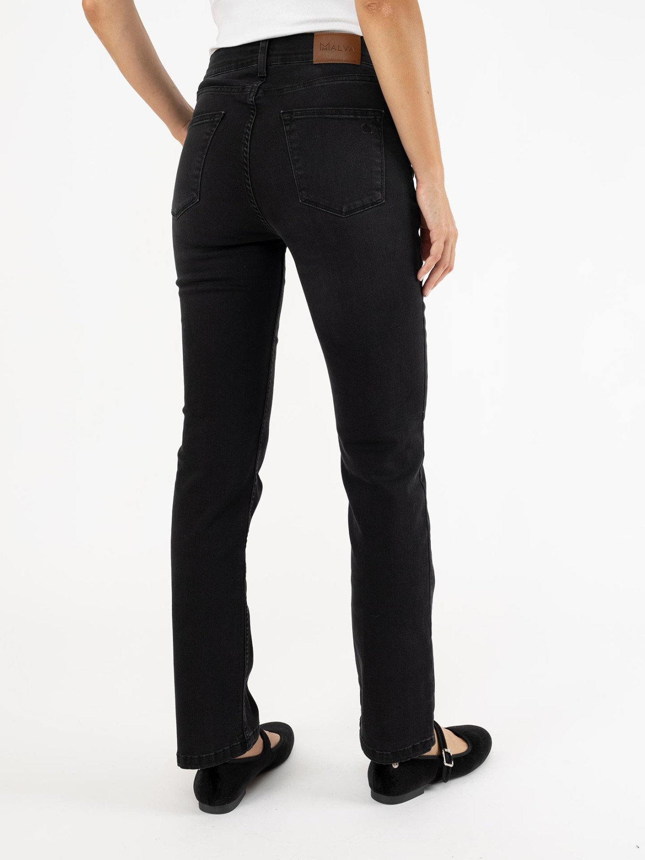 Calças de Ganga Straight Fit