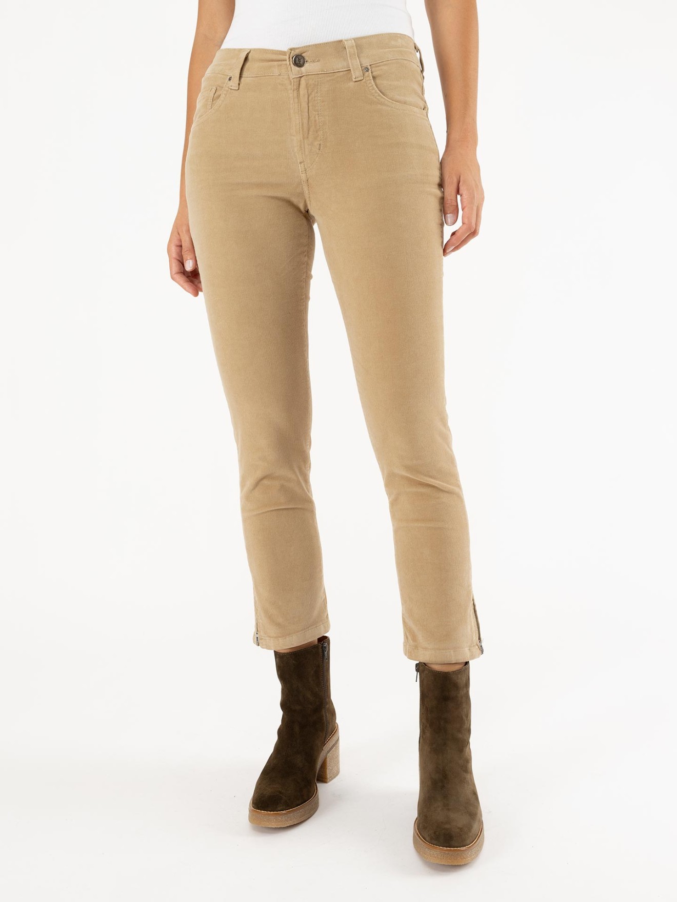 Calças de Bombazine Straight Fit