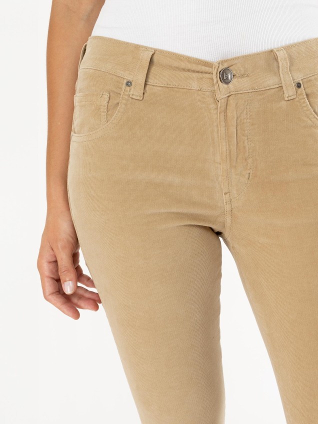 Calças de Bombazine Straight Fit