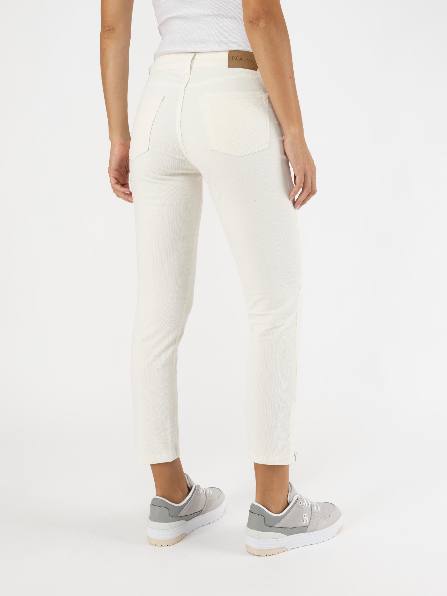 Calças de Bombazine Straight Fit