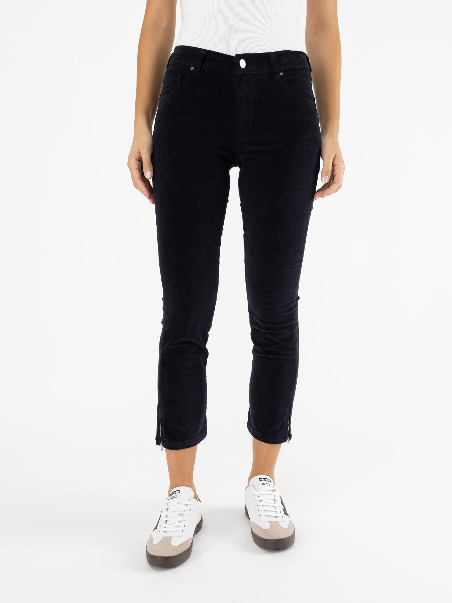 Calças de Bombazine Straight Fit