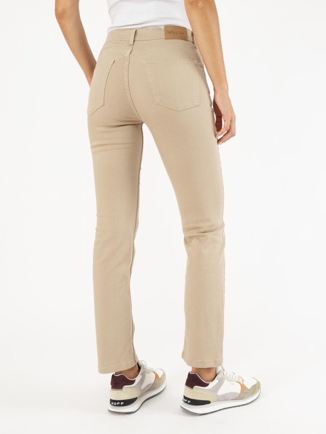 Calças Straight Fit