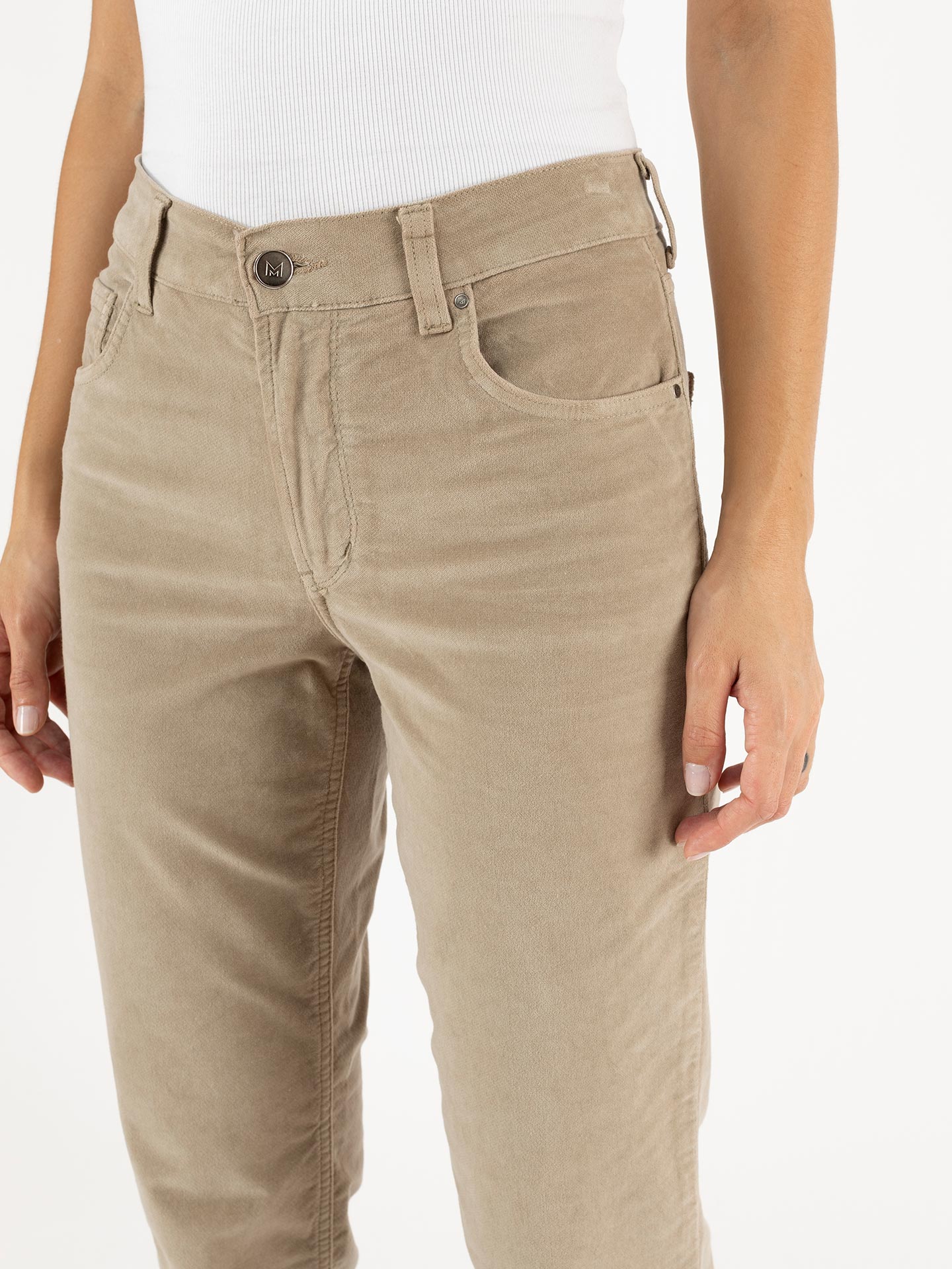 Calças Straight Fit