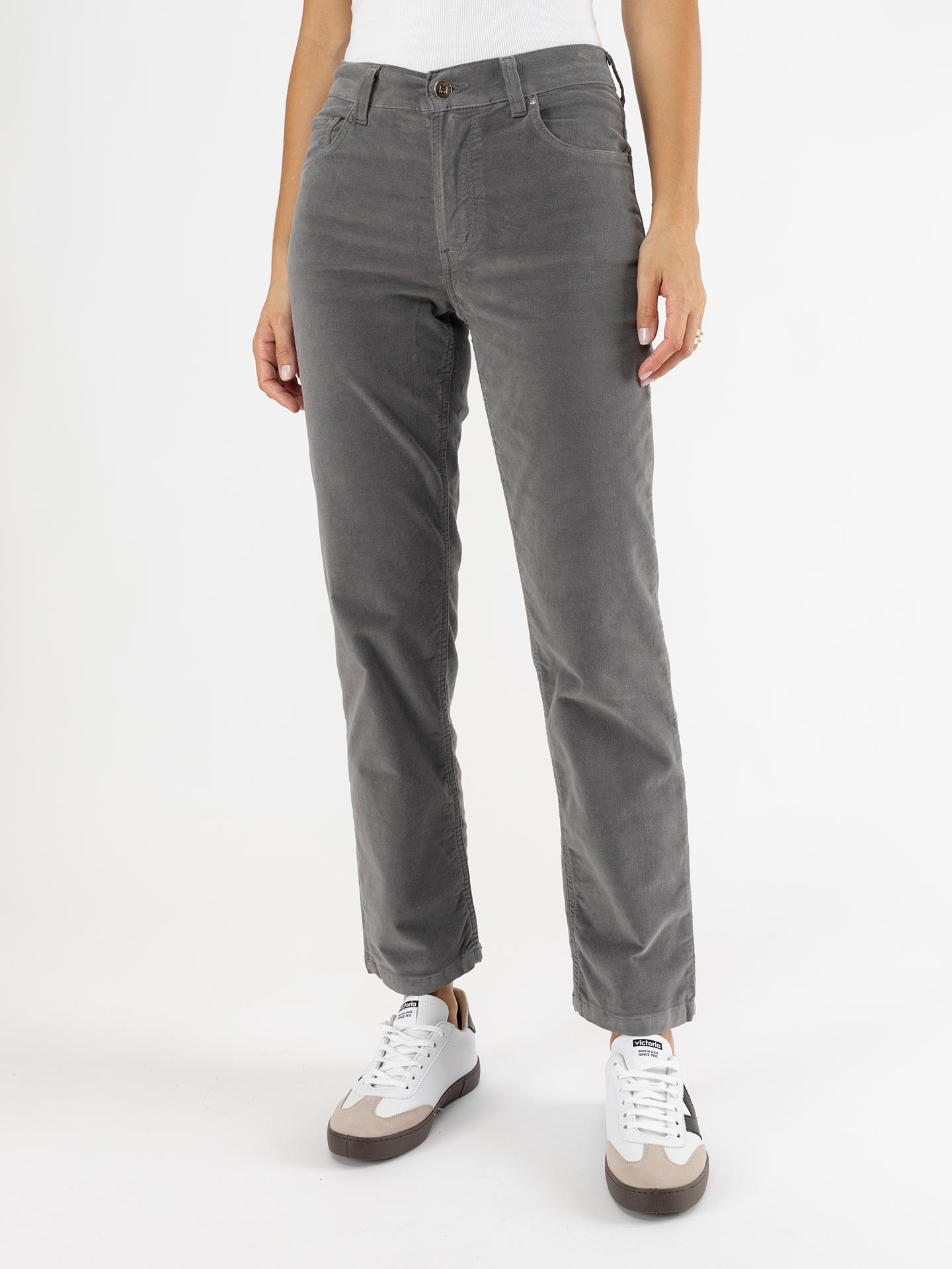 Calças Straight Fit