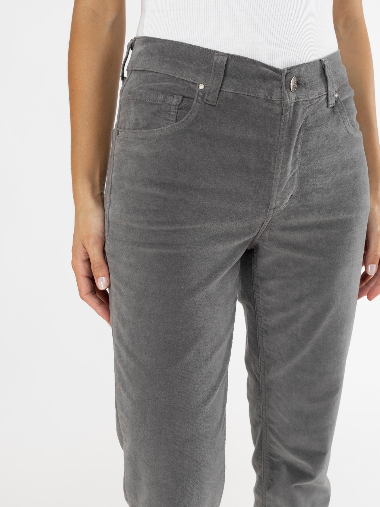 Calças Straight Fit