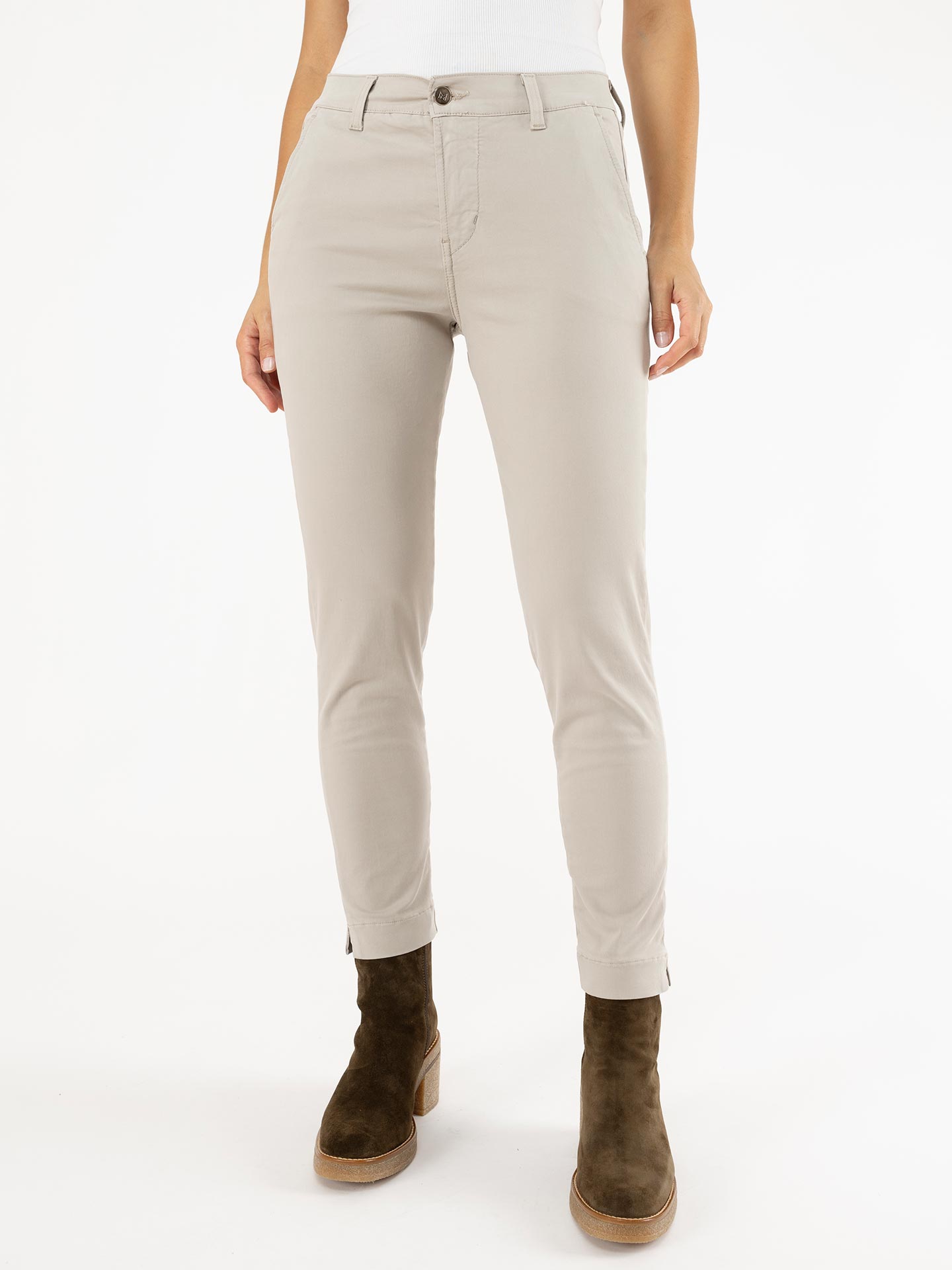 Calças Straight Fit