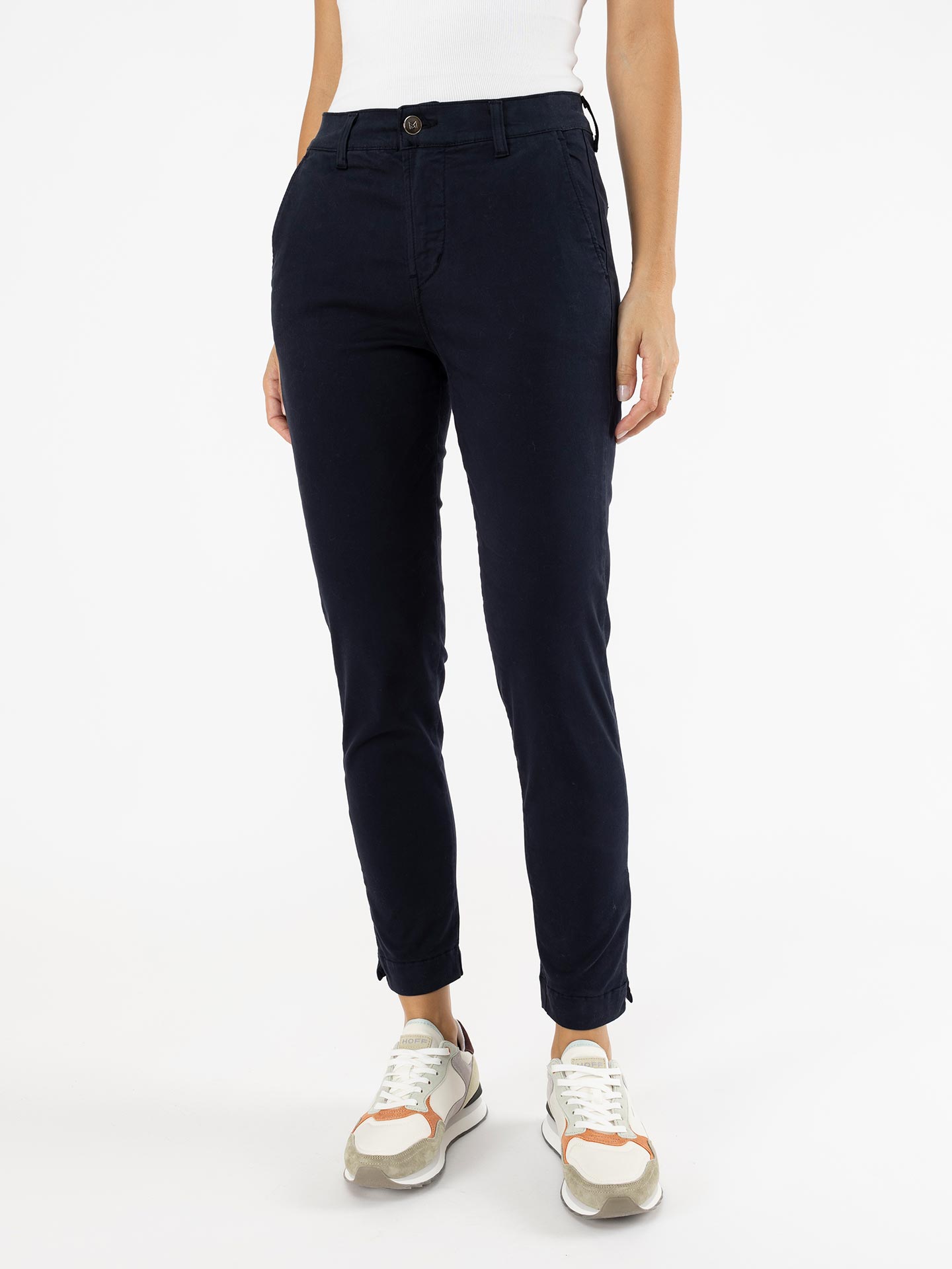 Calças Straight Fit