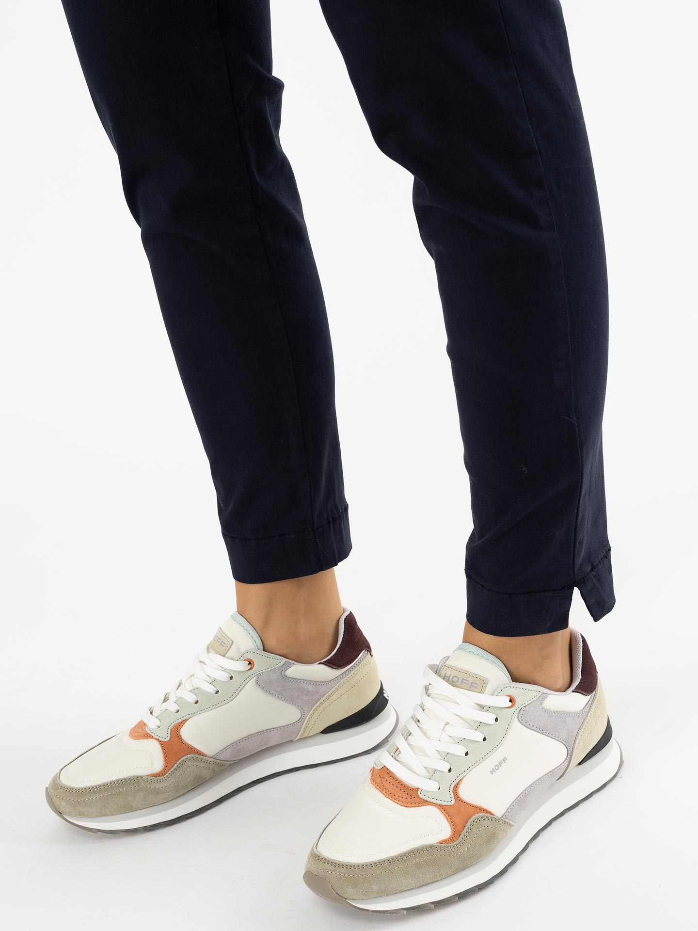 Calças Straight Fit