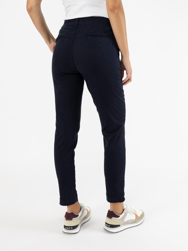 Calças Straight Fit