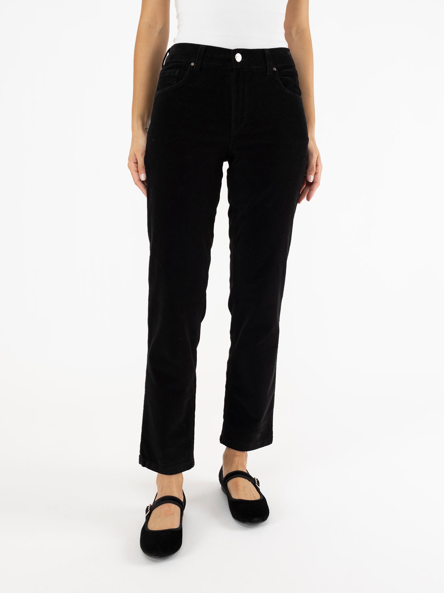 Calças de Bombazine Straight Fit