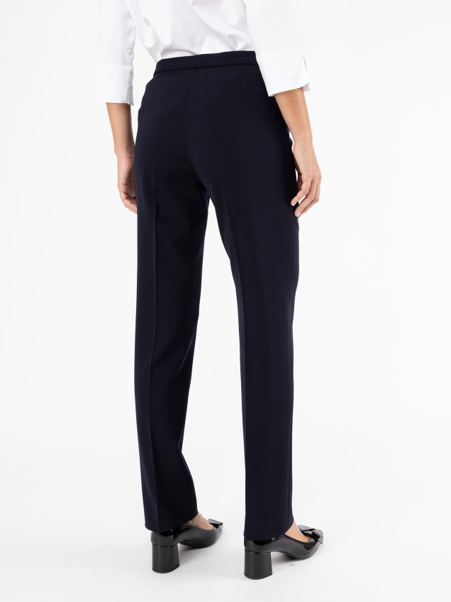 Calças Straight Fit