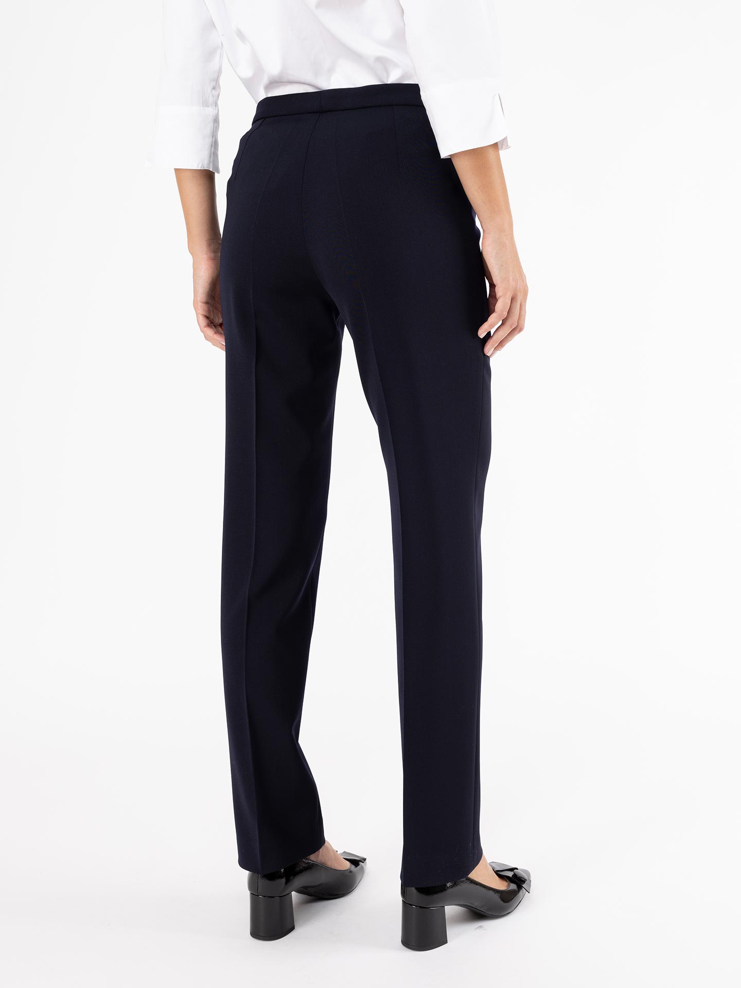 Calças Straight Fit