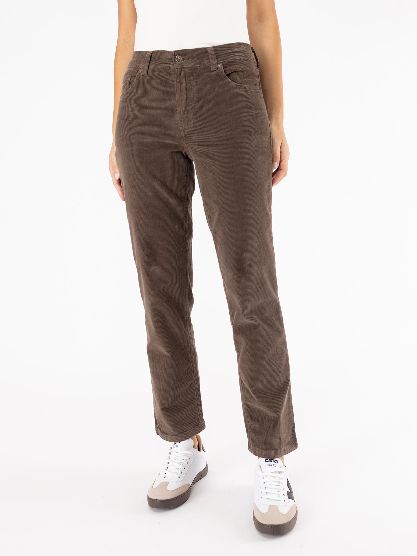 Calças de Bombazine Straight Fit