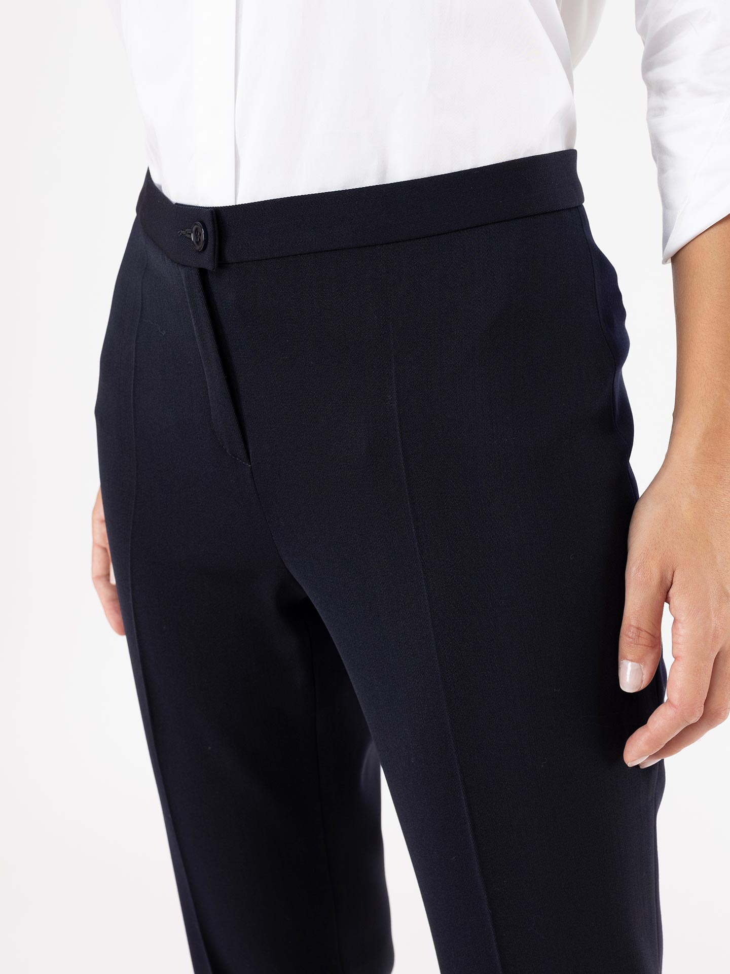 Calças Straight Fit