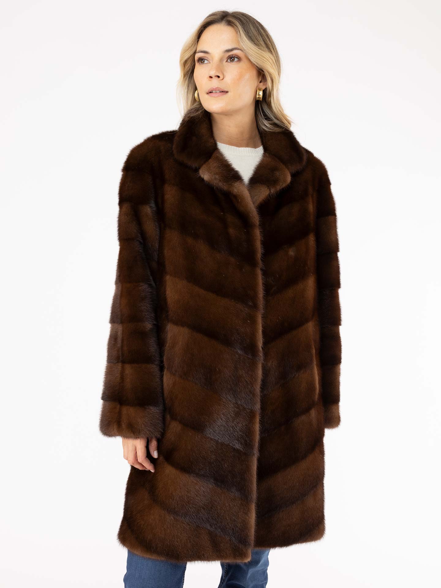 Casaco de Pêlo Natural