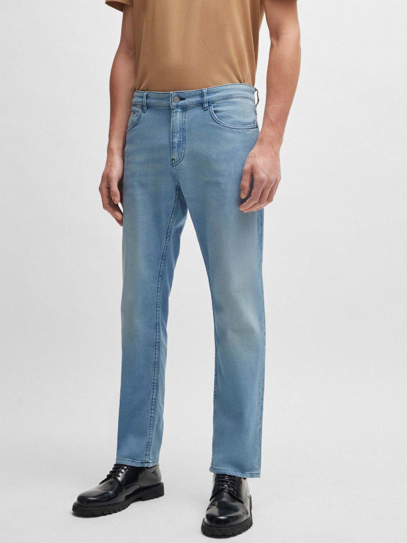 Calças de Ganga Slim Fit