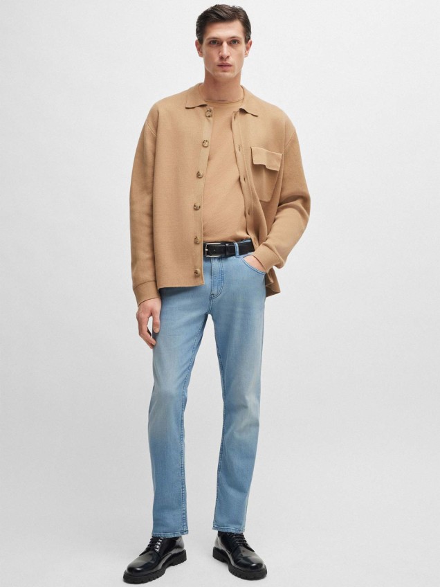 Calças de Ganga Slim Fit
