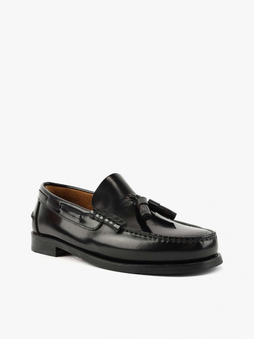 Loafers em Pele