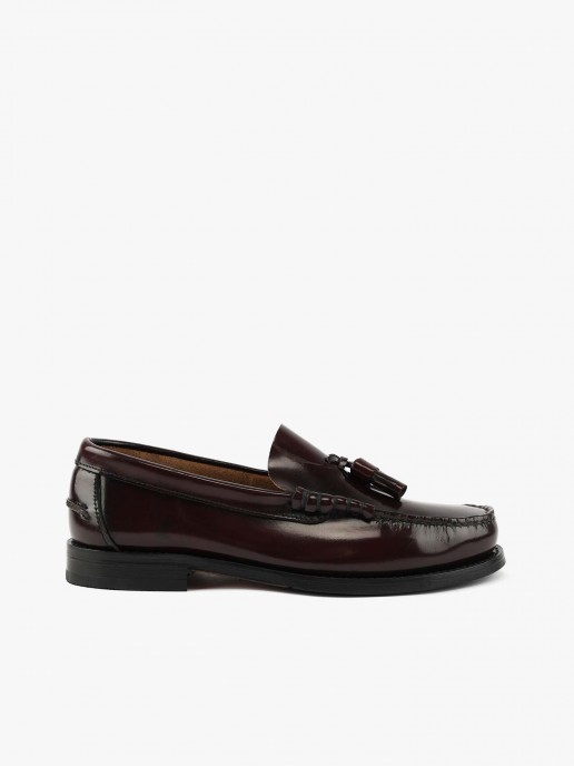 Loafers em Pele