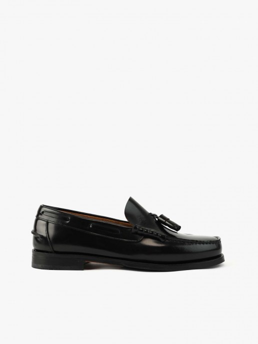 Loafers em Pele