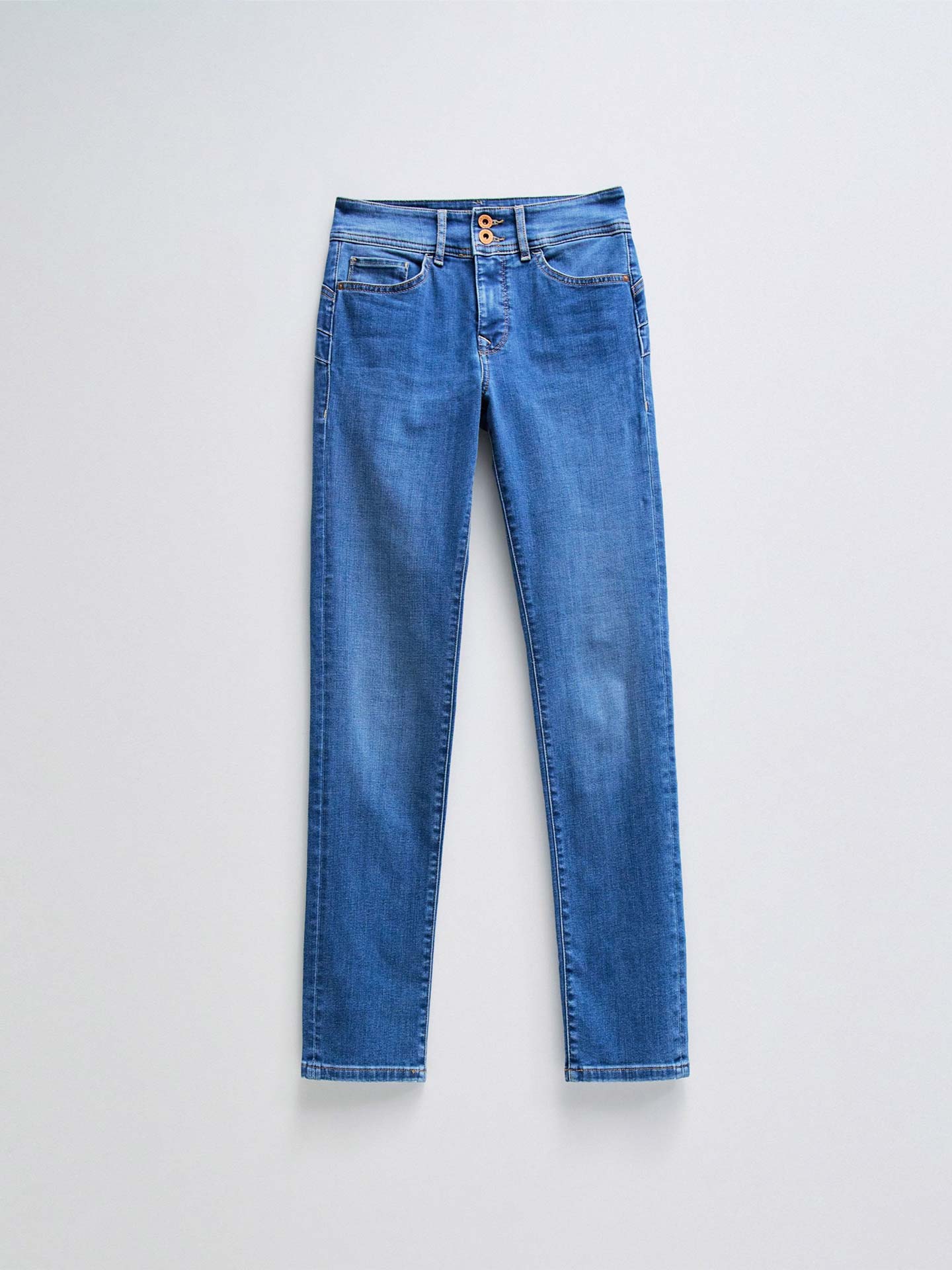 Calças de Ganga Secret Push In Slim Fit