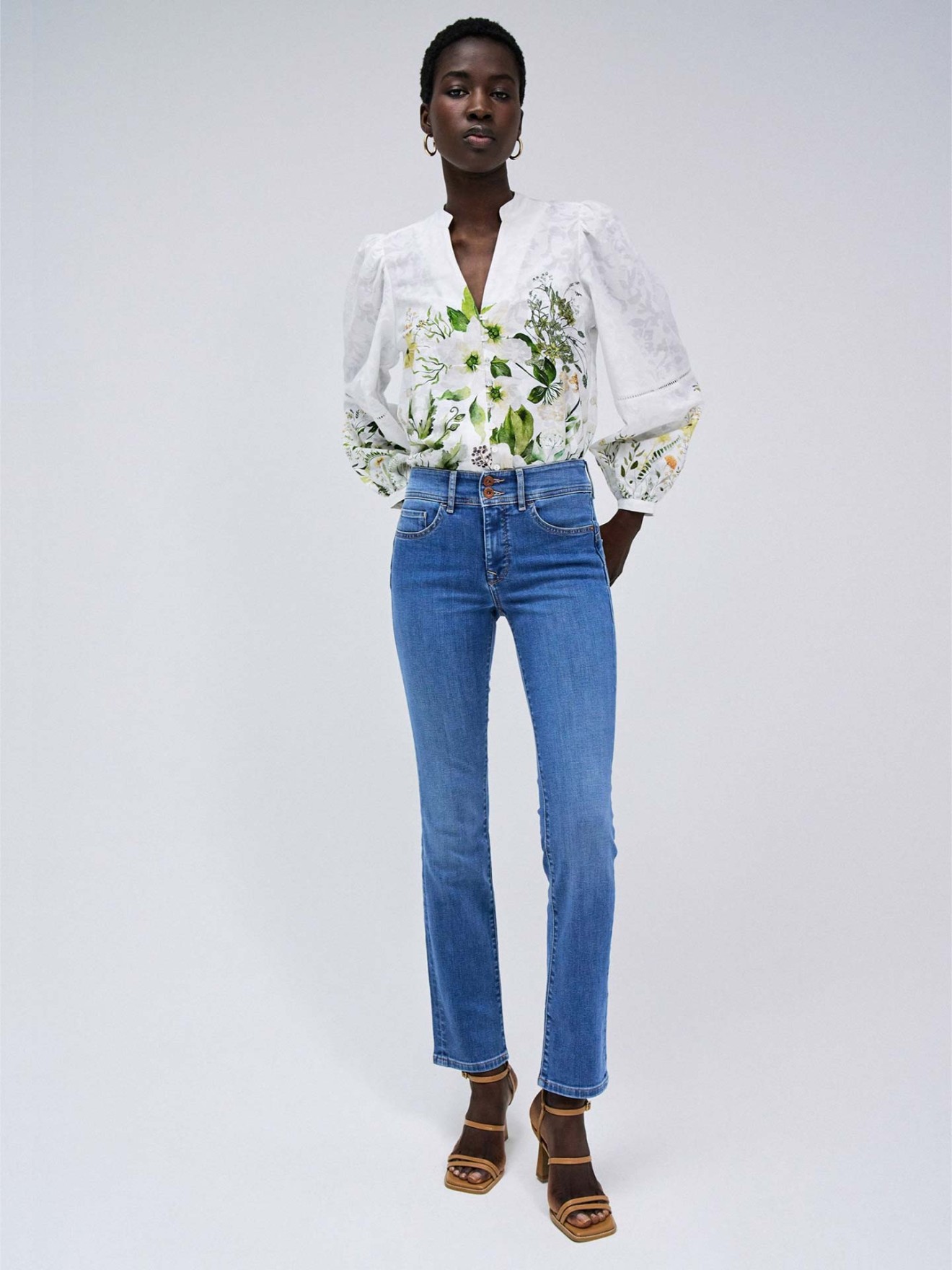 Cal�as de Ganga Secret Push In Slim Fit