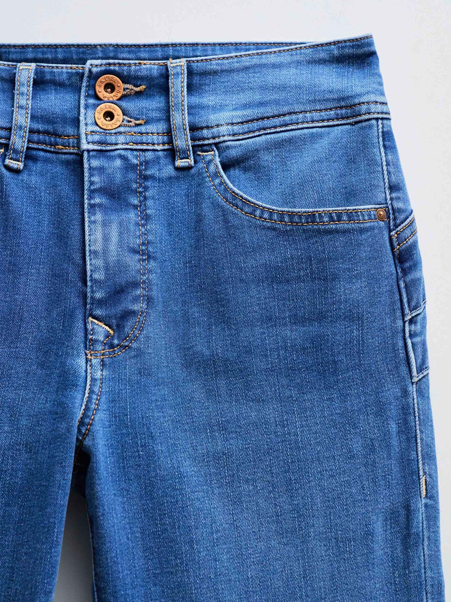 Calças de Ganga Secret Push In Slim Fit