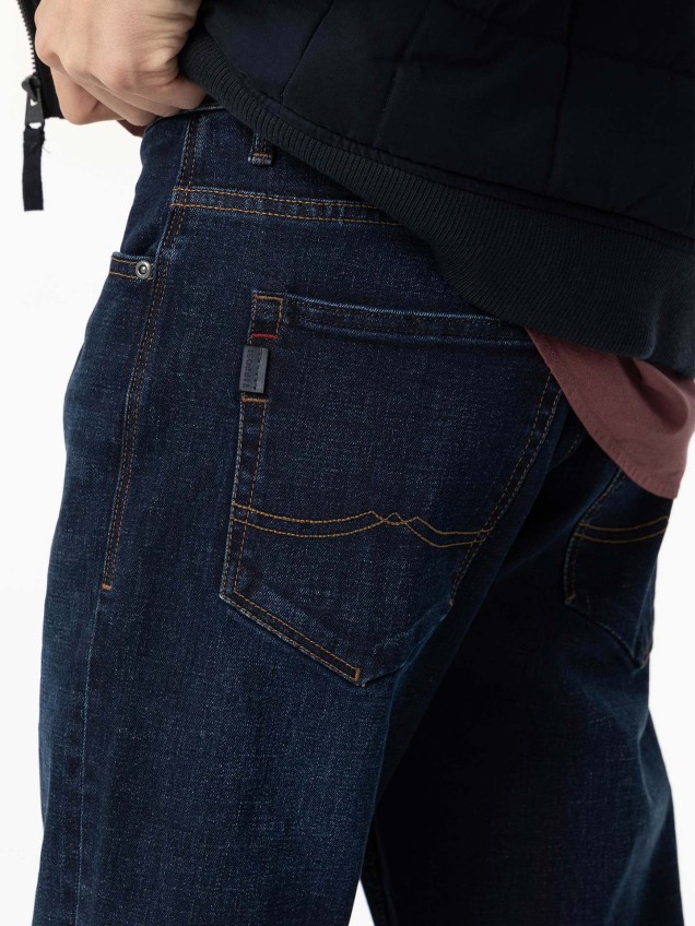 Calças de Ganga Tapered Fit