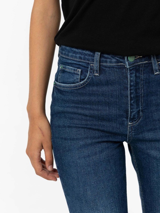 Calças de Ganga Straight Fit