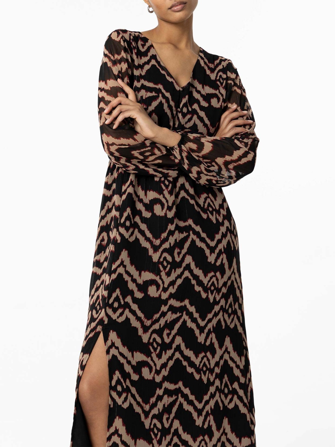 Vestido com Padrão