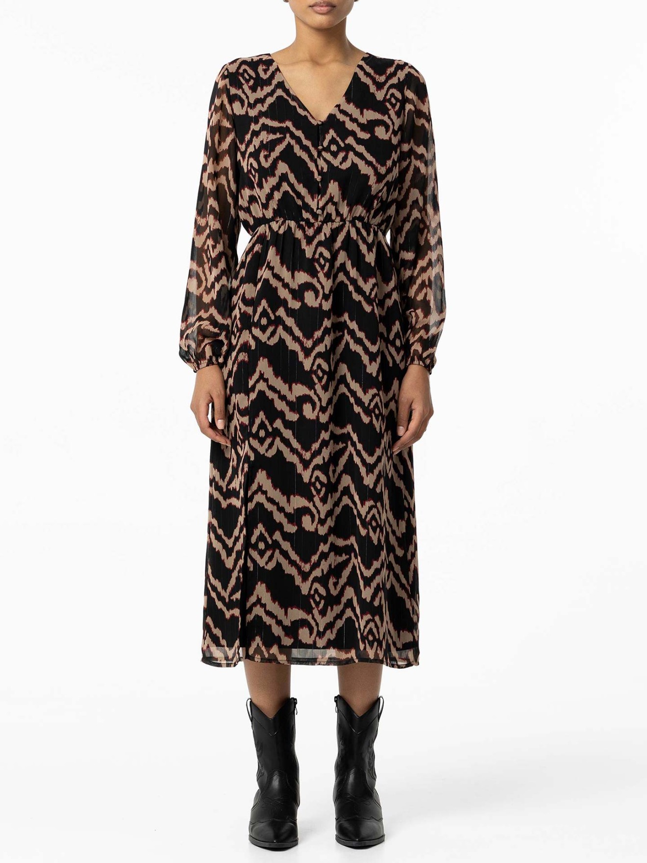 Vestido com Padrão