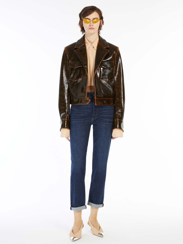 Calças de Ganga Boyfriend Fit