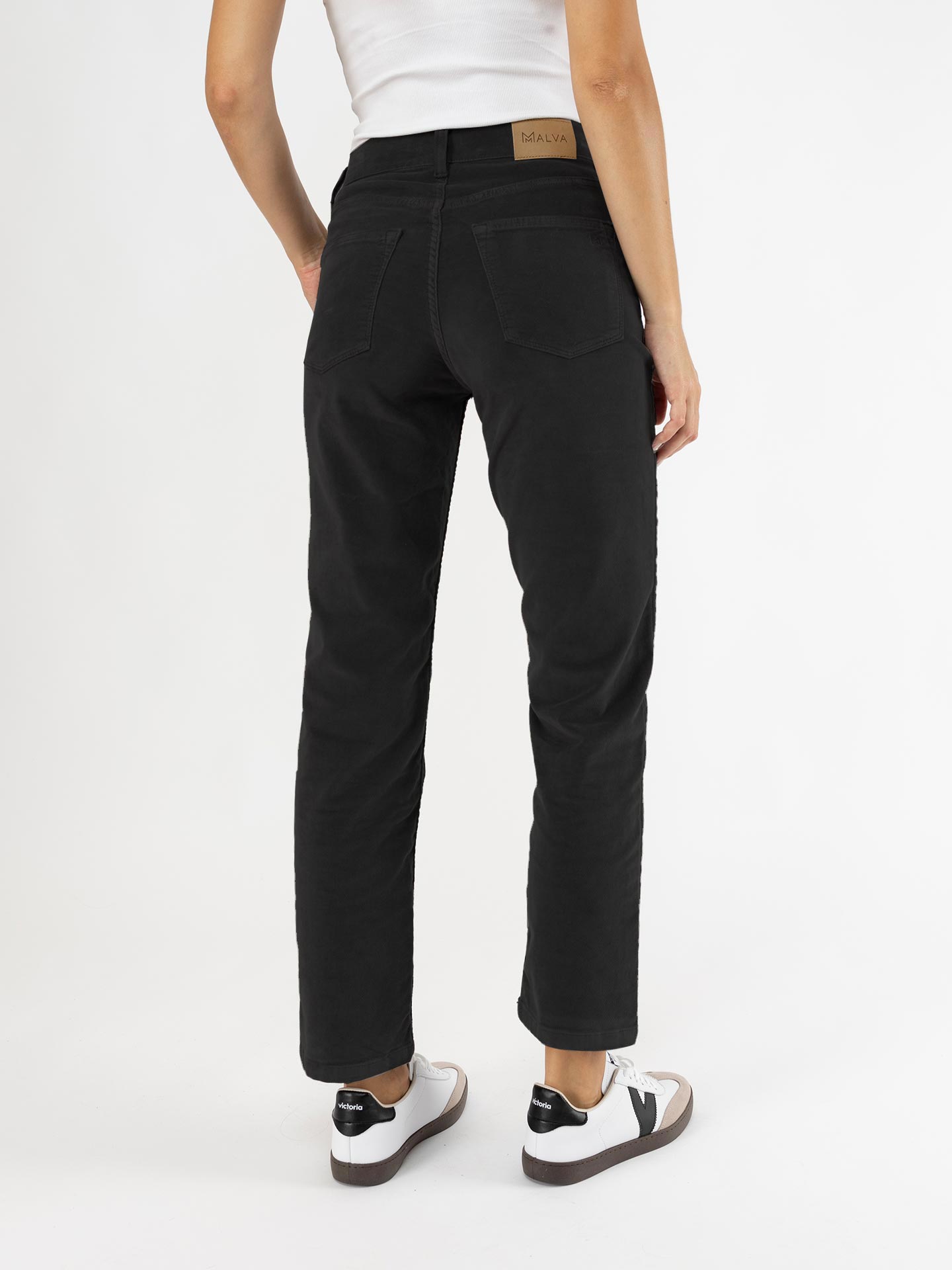 Calças Straight Fit