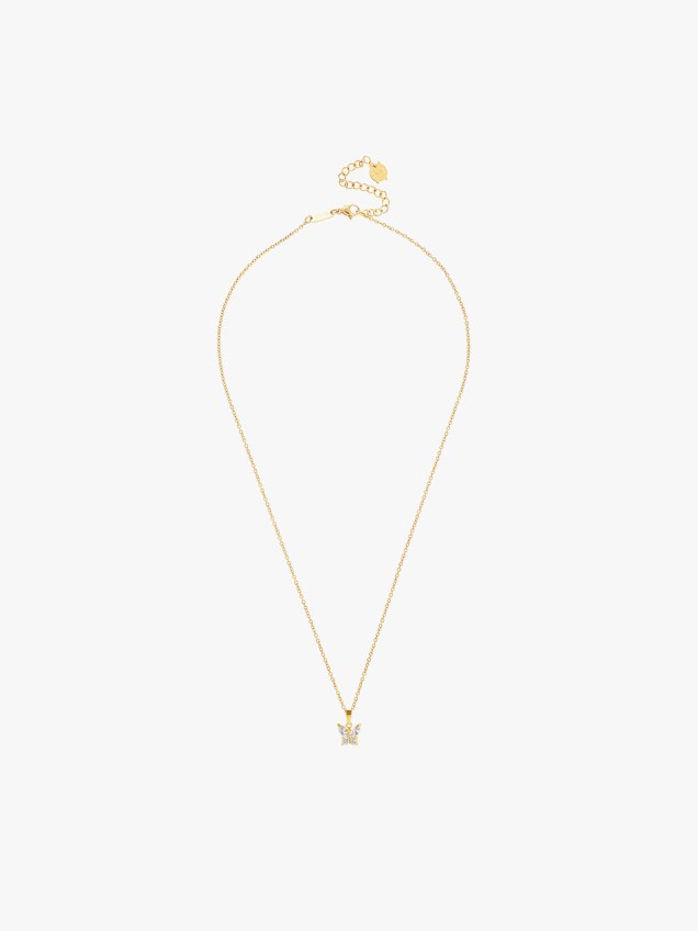 Colar Butterfly Crystal