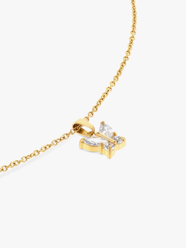 Colar Butterfly Crystal