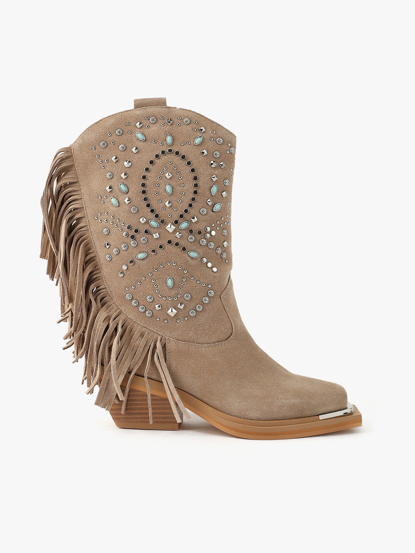 Botas Texanas em Pele