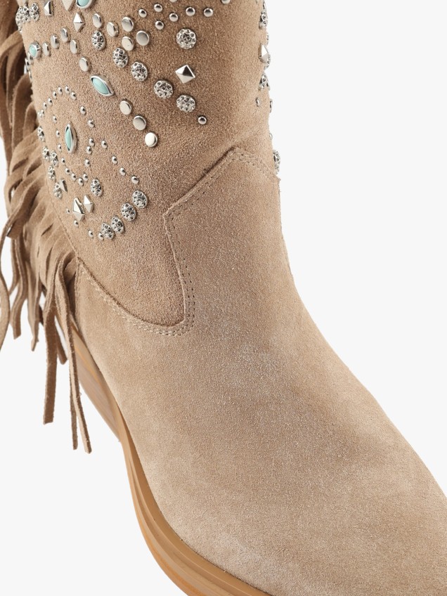 Botas Texanas em Pele